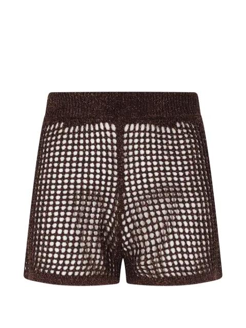 Sharma metallic-mesh shorts by MC2 SAINT BARTH