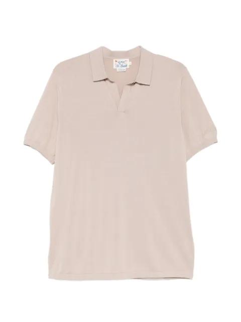 Sloan fine-knit V-neck T-shirt by MC2 SAINT BARTH