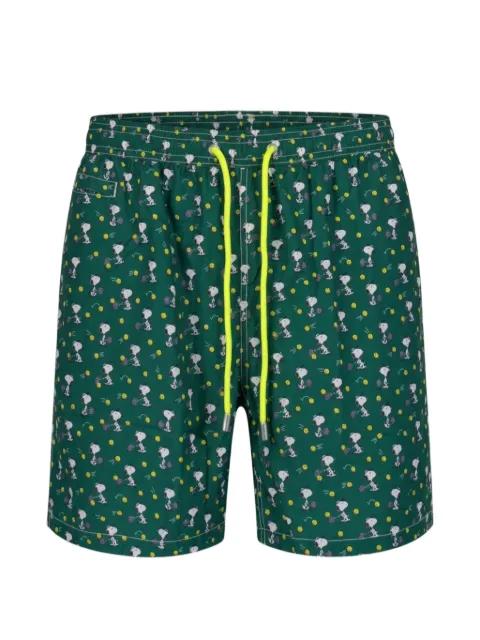 Snoopy Tennis swim shorts by MC2 SAINT BARTH