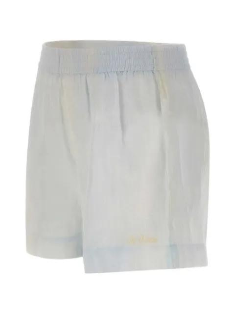 St. Tropez-print ramie shorts by MC2 SAINT BARTH
