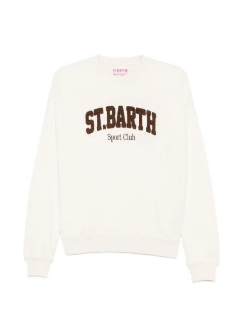 Stardust bouclé-logo sweatshirt by MC2 SAINT BARTH
