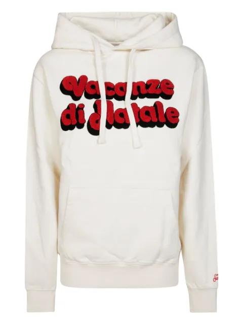 Tribeca appliqué hoodie by MC2 SAINT BARTH