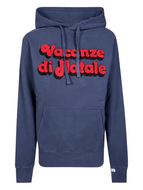 Tribeca appliqué hoodie by MC2 SAINT BARTH