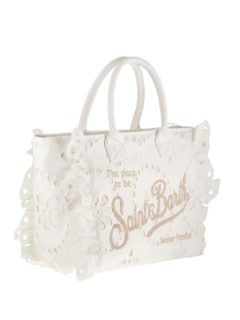Vanity Volant ruffled tote bag by MC2 SAINT BARTH