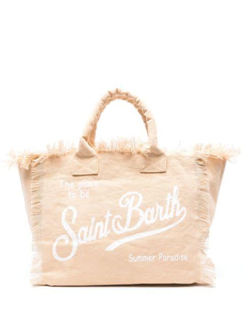 Vanity cotton beach bag by MC2 SAINT BARTH