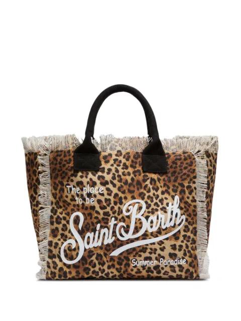 Vanity fringe tote bag by MC2 SAINT BARTH