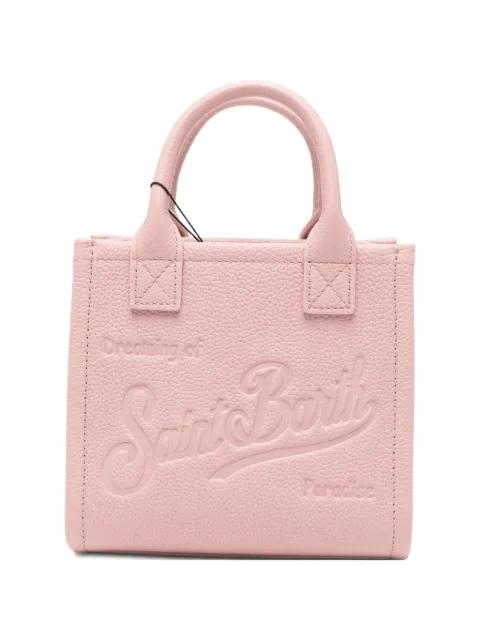 Vanity logo-debossed tote bag by MC2 SAINT BARTH