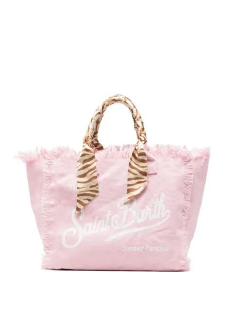 Vanity logo-print tote bag by MC2 SAINT BARTH
