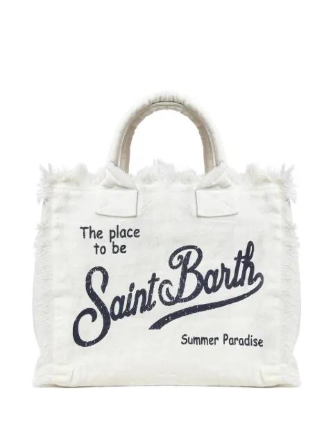 Vanity logo-print tote bag by MC2 SAINT BARTH