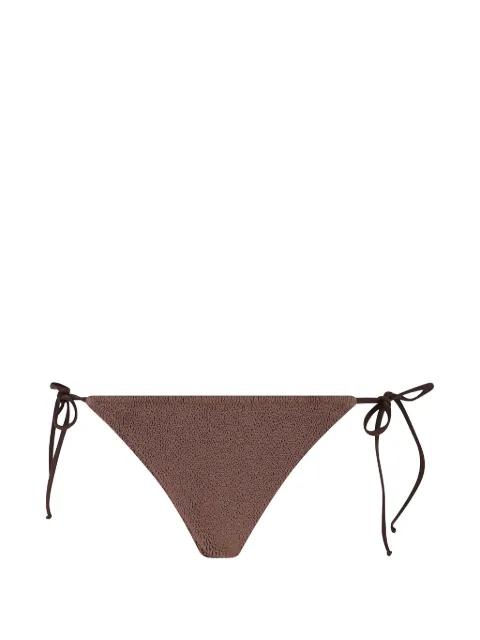 Virgo crinkle-effect bikini bottoms by MC2 SAINT BARTH