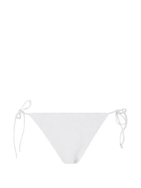 Virgo crinkle-effect bikini bottoms by MC2 SAINT BARTH