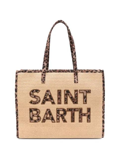 Vivian logo-patch shoulder bag by MC2 SAINT BARTH