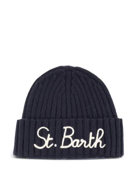 Wengen ribbed beanie hat by MC2 SAINT BARTH
