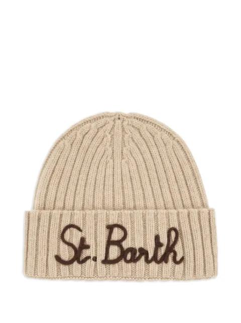 Wengen ribbed beanie hat by MC2 SAINT BARTH