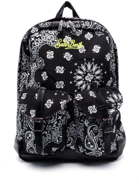 bandana-print backpack by MC2 SAINT BARTH