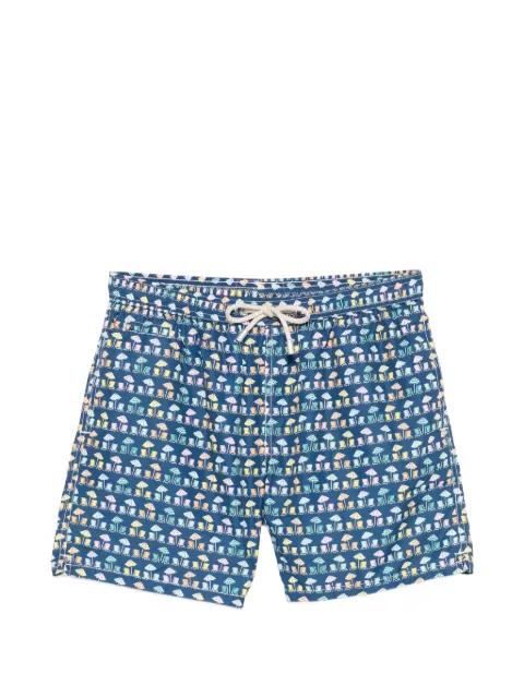 beach-print swim shorts by MC2 SAINT BARTH