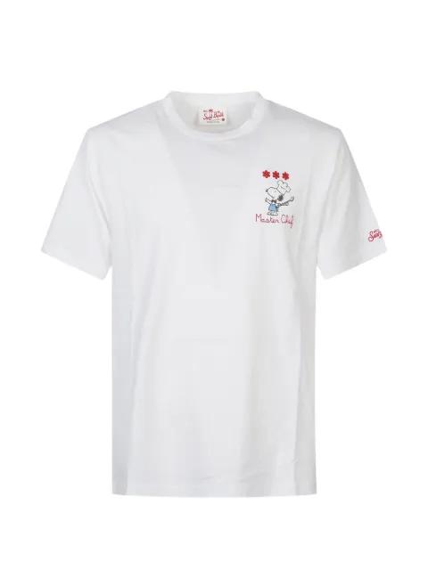 cartoon embroidered T-shirt by MC2 SAINT BARTH