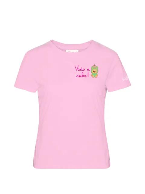 chest graphic T-shirt by MC2 SAINT BARTH