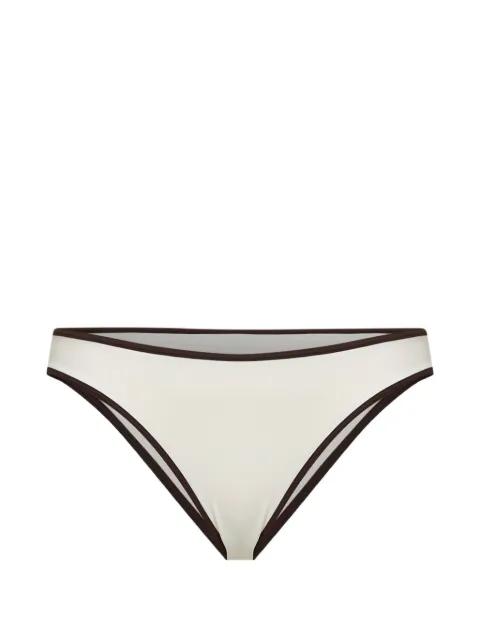 contrast-trim bikini bottoms by MC2 SAINT BARTH