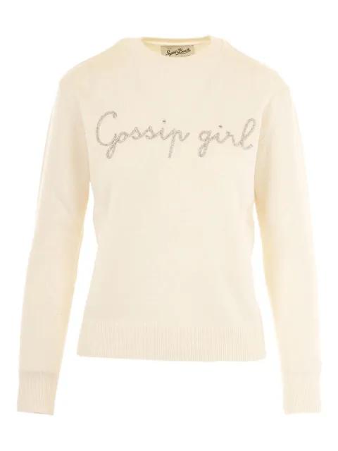 crew-neck long-sleeve sweater by MC2 SAINT BARTH