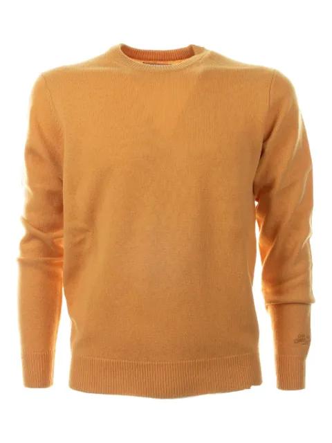 crew-neck ribbed-knit sweater by MC2 SAINT BARTH