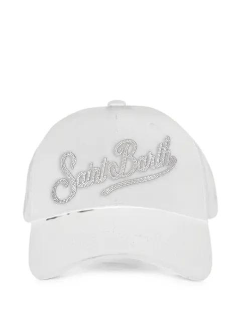 crystal-embellished baseball cap by MC2 SAINT BARTH