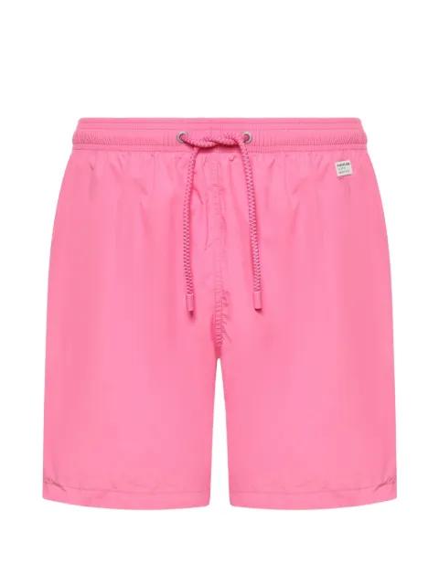 drawstring logo-patch swim shorts by MC2 SAINT BARTH