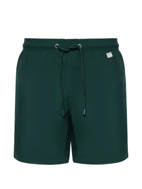 drawstring-waist logo-patch swim shorts by MC2 SAINT BARTH