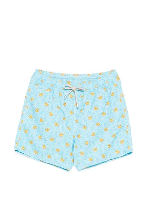 duck-print swim shorts by MC2 SAINT BARTH
