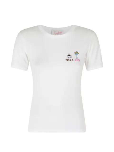 embroidered Esme T-shirt by MC2 SAINT BARTH