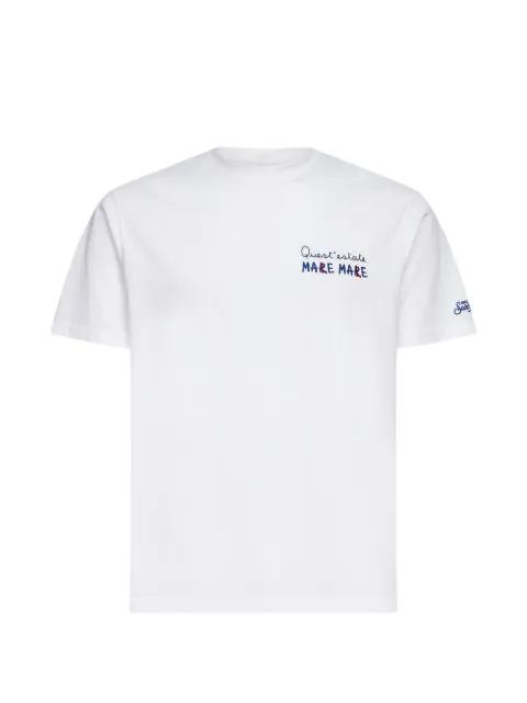 embroidered T-shirt by MC2 SAINT BARTH