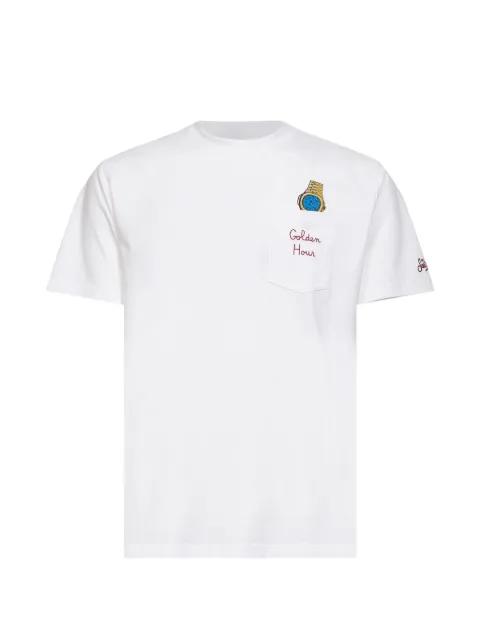 embroidered T-shirt by MC2 SAINT BARTH