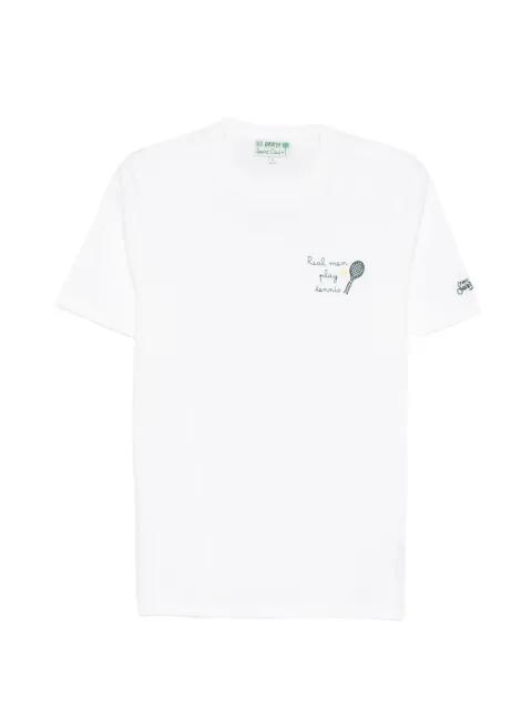 embroidered T-shirt by MC2 SAINT BARTH