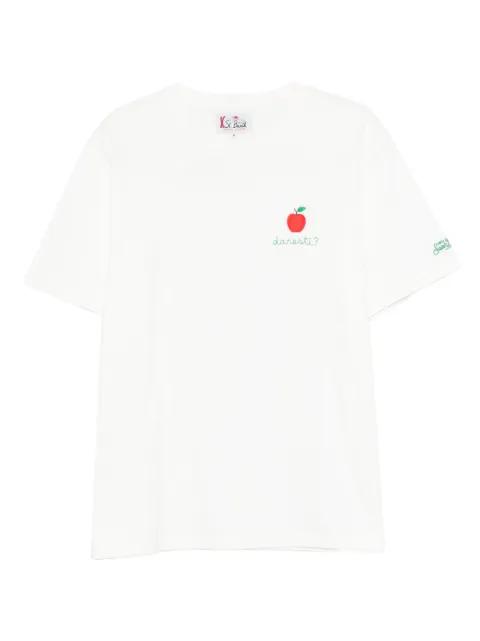 embroidered T-shirt by MC2 SAINT BARTH