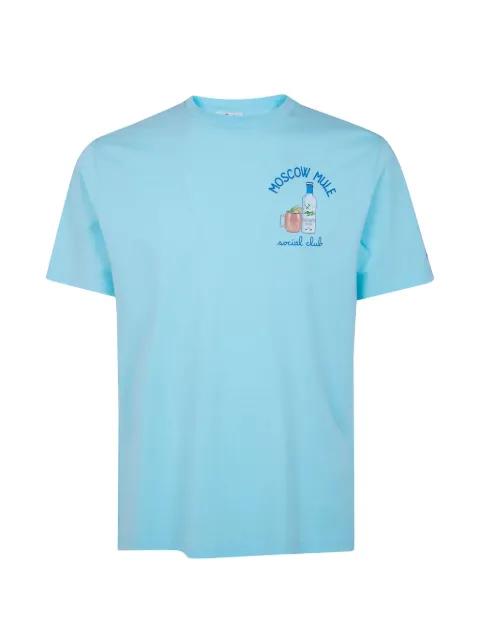 embroidered cotton T-shirt by MC2 SAINT BARTH