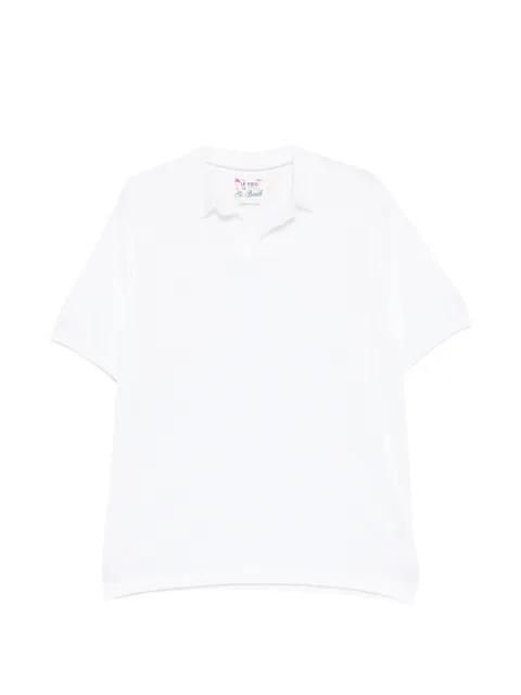 embroidered-logo T-shirt by MC2 SAINT BARTH