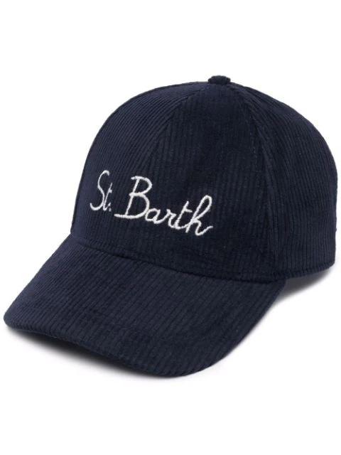 embroidered-logo baseball cap by MC2 SAINT BARTH