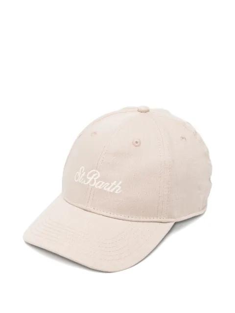 embroidered-logo baseball cap by MC2 SAINT BARTH