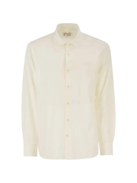 embroidered logo cotton shirt by MC2 SAINT BARTH
