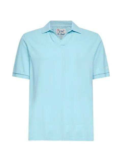 embroidered-logo piqué T-shirt by MC2 SAINT BARTH