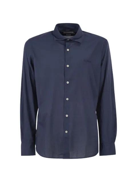 embroidered-logo shirt by MC2 SAINT BARTH