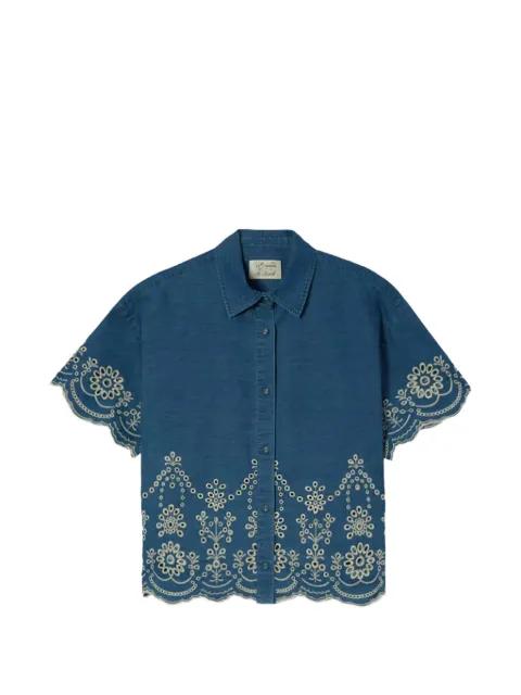 embroidered shirt by MC2 SAINT BARTH