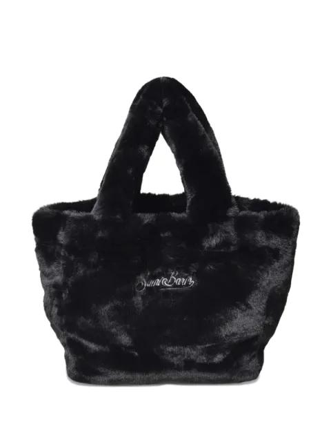 faux fur tote bag by MC2 SAINT BARTH