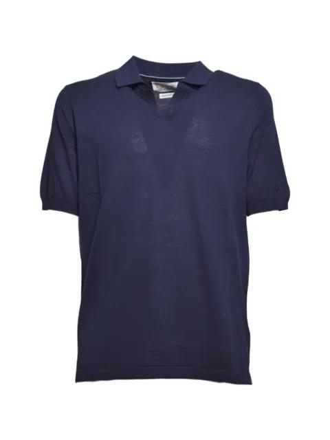 fine-knit V-neck T-shirt by MC2 SAINT BARTH