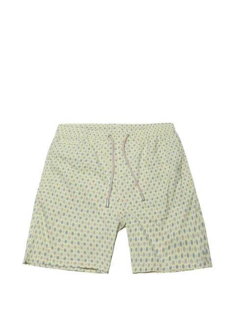 floral-print drawstring swim shorts by MC2 SAINT BARTH