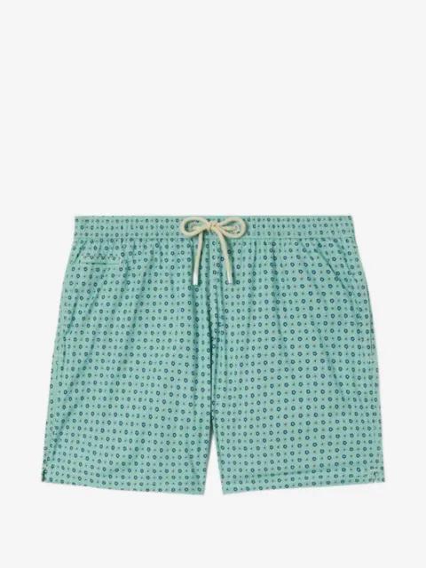 geometric-print drawstring swim shorts by MC2 SAINT BARTH