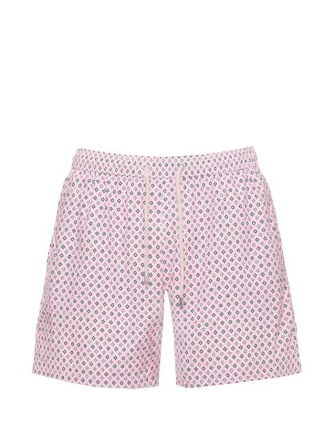 geometric-print swim shorts by MC2 SAINT BARTH