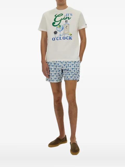graphic-print T-shirt by MC2 SAINT BARTH