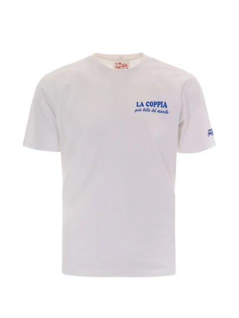 graphic-print T-shirt by MC2 SAINT BARTH