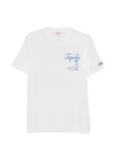 graphic-print T-shirt by MC2 SAINT BARTH
